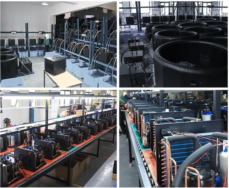 Water testing before shipment